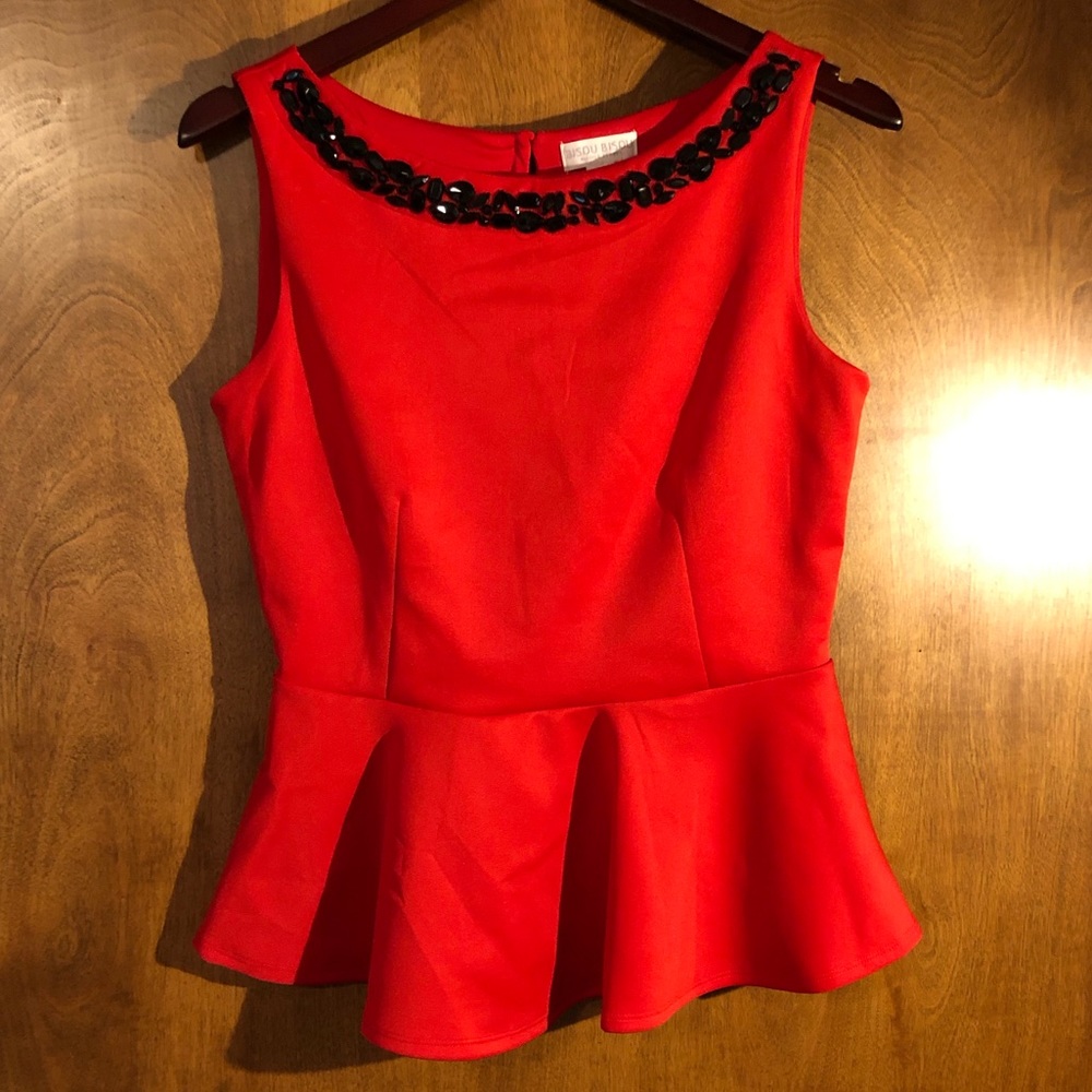 Bisou Bisou beaded top